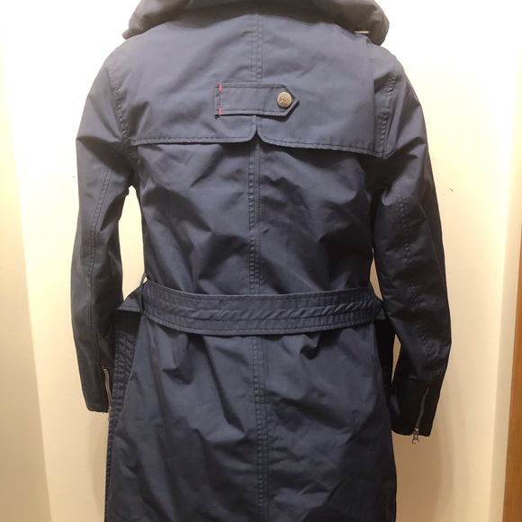 Helly Hansen Wesley Trench - Navy with pink lining - Picture 6 of 8
